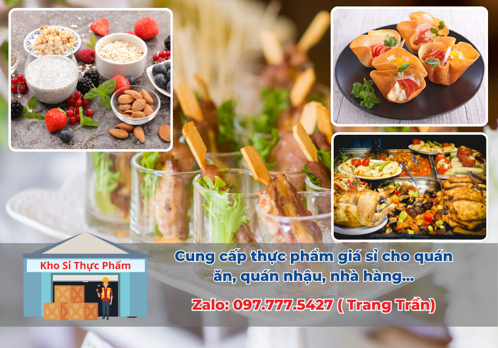 Những thực phẩm sỉ có thời gian bảo quản lâu